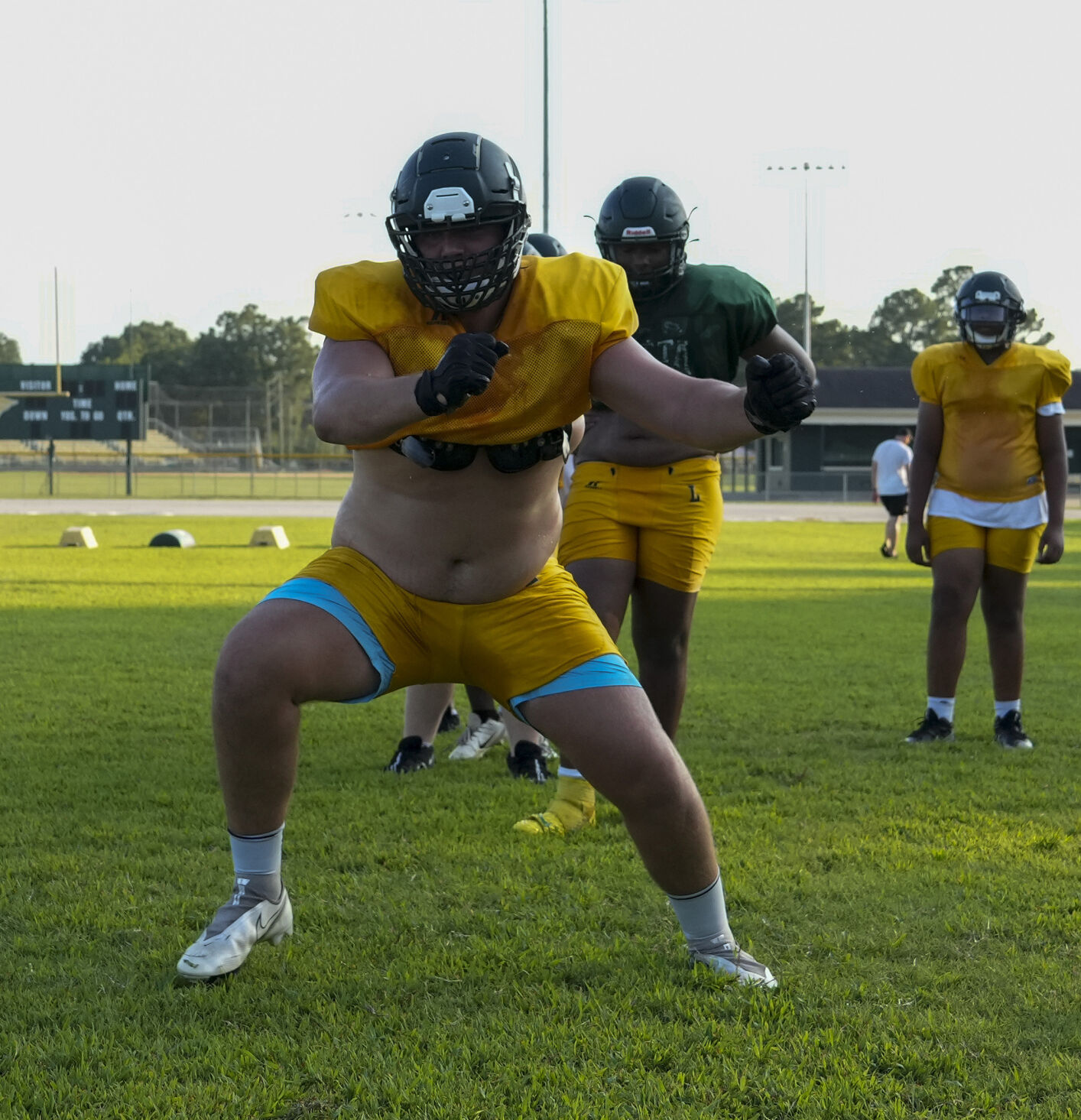 Latta Football Practice